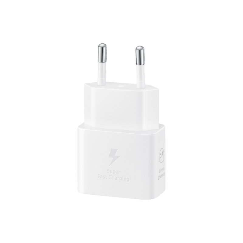Samsung Schnellladegerät, USB-C, 25W ohne Datenkabel, weiß