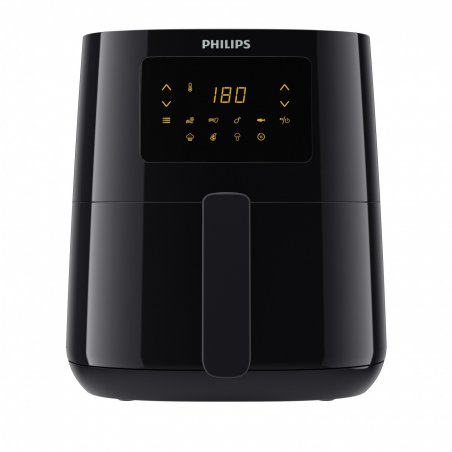 Airfryer Compact HD9252/90 (schwarz, 1.400 Watt)