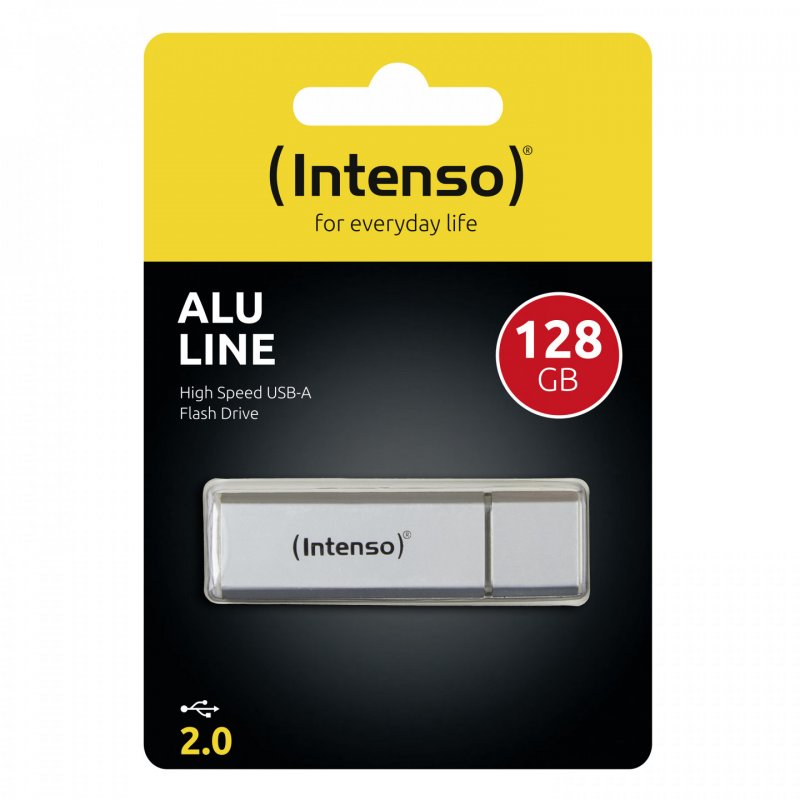 Alu Line 128 GB (silber)