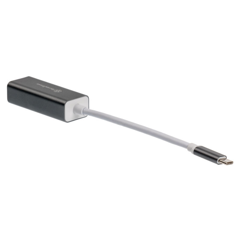 Silverstone SST-EP13C - Gigabit Ethernet Netzwerk-Adapter von USB 3.1 Typ C - grau