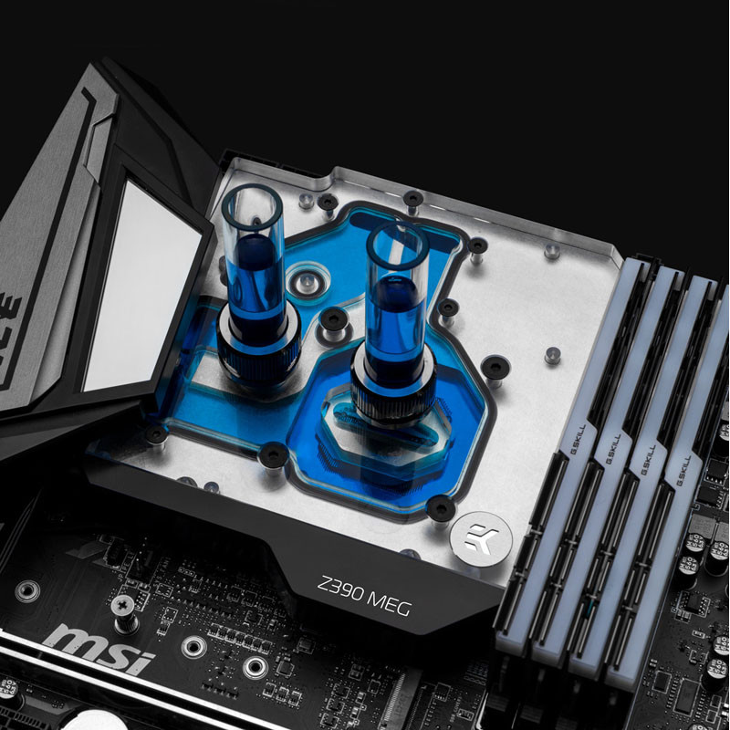 EK Water Blocks compatible EK-Momentum MSI Z390 MEG Ace D-RGB - Acryl