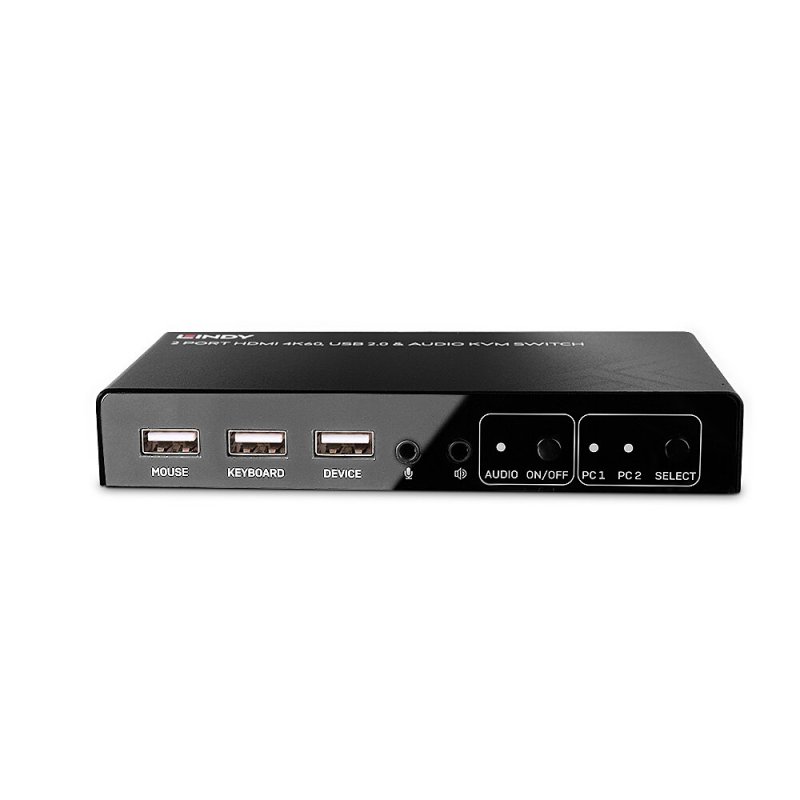 Lindy 32809 KVM switch Black