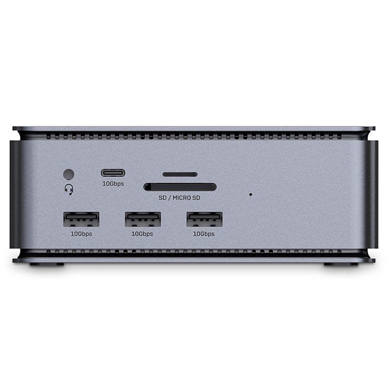 Lindy DST-Pro USB4 Docking Anthracite