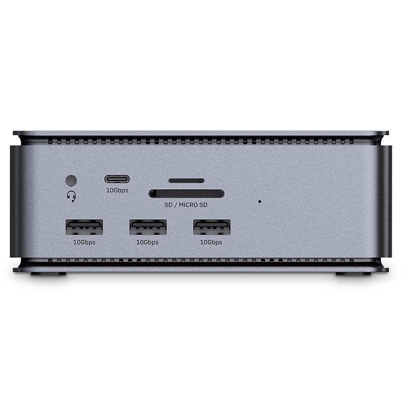 Lindy DST-Pro USB4 Station d'accueil Anthracite