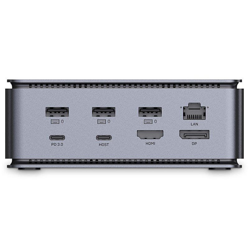 LINDY DST-Pro - Dockingstation - USB-C - HDMI, DP, USB-C - GigE, 10 GigE