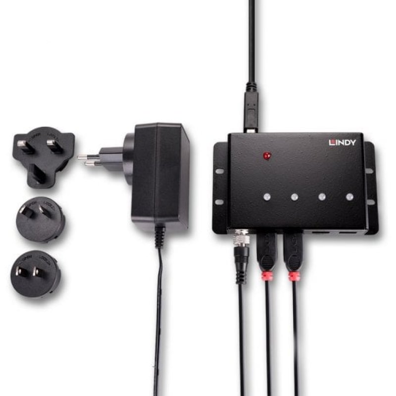 USB Hub Lindy USB 3.0 4-port