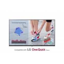 LG 43UL3J-M affichage de messages Panneau plat de signalisation numérique 109,2 cm (43") LCD Wifi 300 cd/m² 4K Ultra
