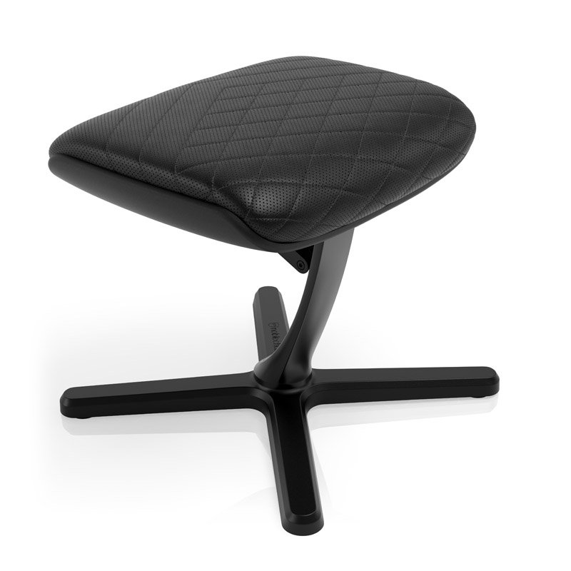 noblechairs Fußstütze 2 - PU Schwarz