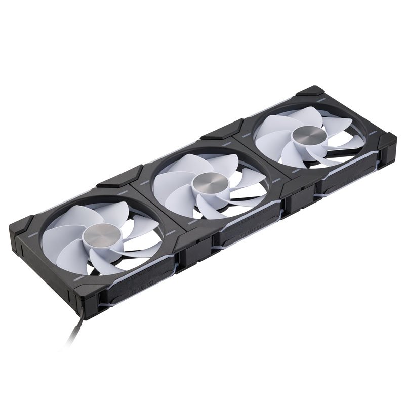 Phanteks D30 PWM Reverse Airflow, D-RGB Lüfter, 3er Pack - 140mm, schwarz