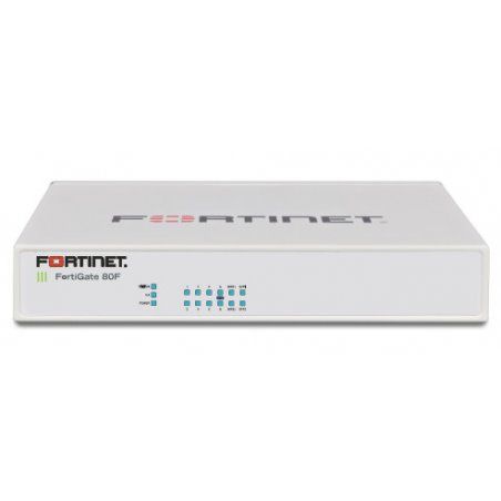 Fortinet 8 x GE RJ45 ports, 2 x RJ45/SFP shared media WAN ports, 128GB SSD