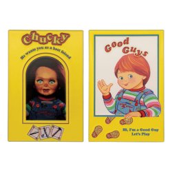 Chucky Jeu d´enfant Lingot avec Spell Card Chucky Limited Edition
