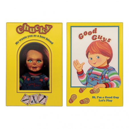 Chucky Jeu d´enfant Lingot avec Spell Card Chucky Limited Edition