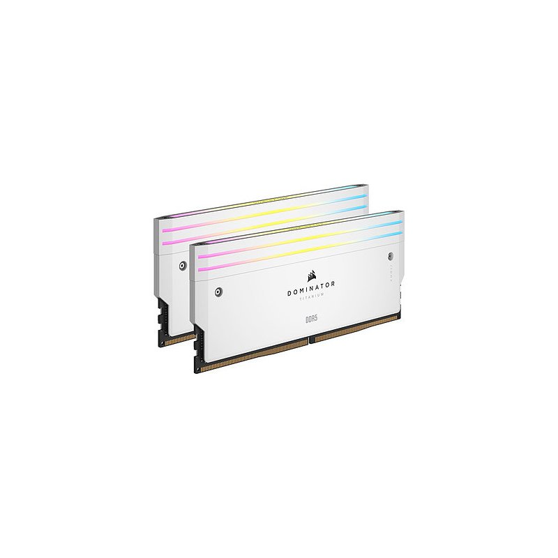 DIMM 32 GB DDR5-6600 (2x 16 GB) Dual-Kit (weiß, CMP32GX5M2X6600C32W, Dominator Titanium, INTEL XMP)
