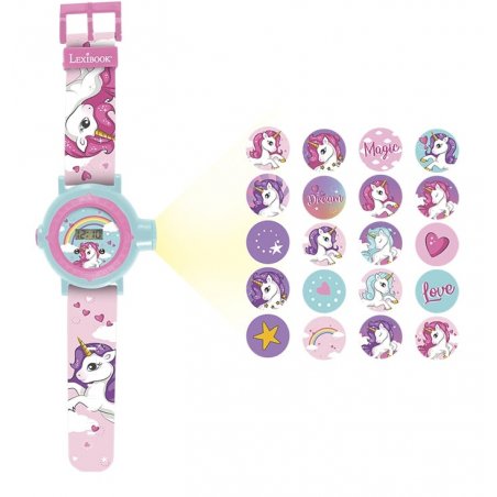 Lexibook - Unicorn - Digital Projection Watch (DMW050UNI)