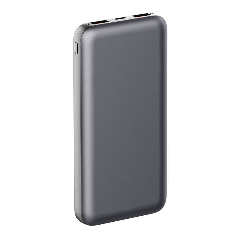 Powerbanka LDNIO PQ10, 2xUSB, 22,5 W, 10000 mAh (šedá)