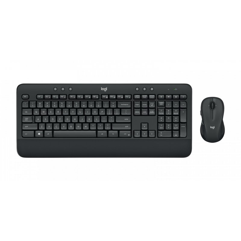 Logitech MK545 ADVANCED Wireless Keyboard and Mouse Combo clavier Souris incluse RF sans fil Français Noir