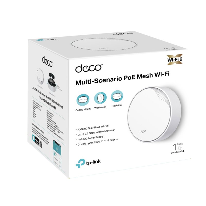 TP-LINK AX3000 Whole Home Mesh Wi-Fi 6