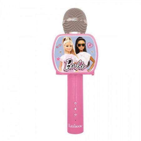 Lexibook - Barbie - Bluetooth Karaoke Microphone (MIC240FZ)