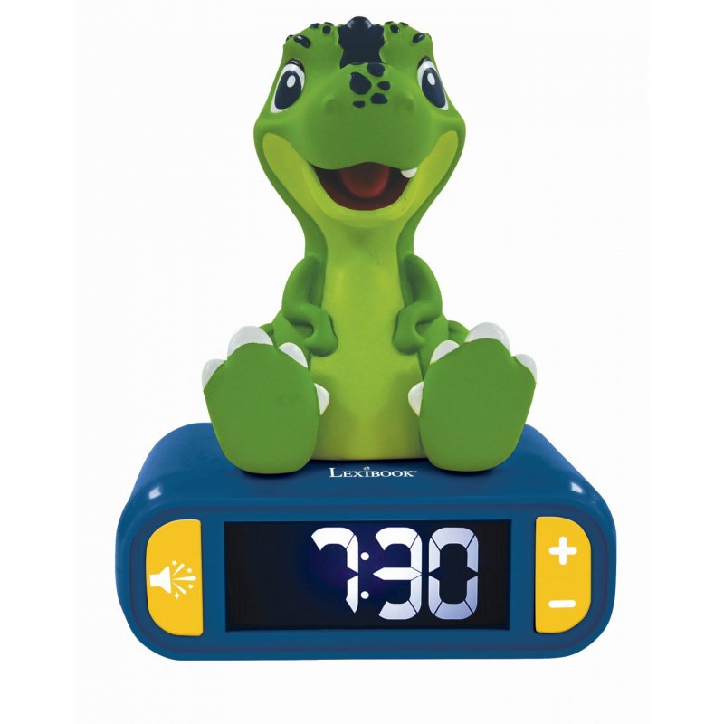Lexibook - Dino - Digital 3D Alarm Clock (RL800DINO)
