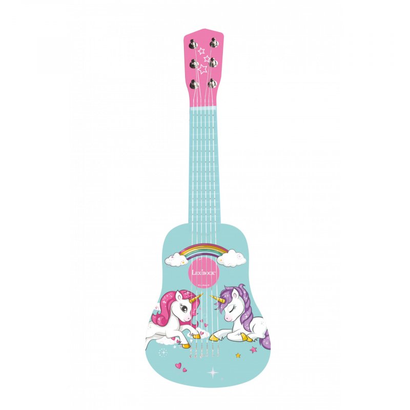 Lexibook - My first Unicorn Wooden Guitar (K205UNI)