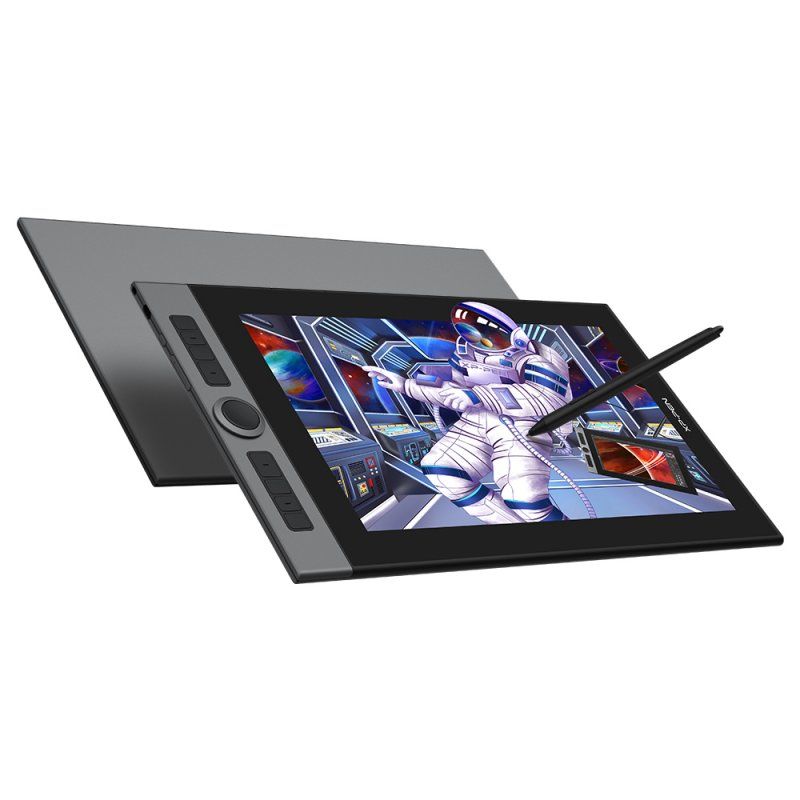 XPPen Artist Pro 16 tablette graphique Noir, Argent 5080 lpi 340,99 x 191,81 mm USB