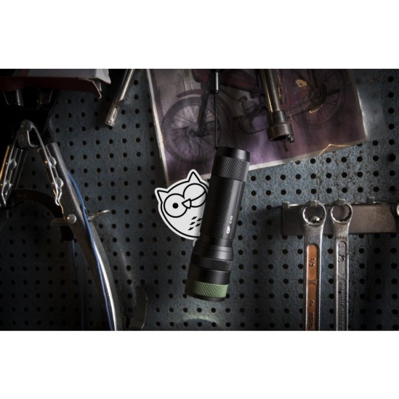 GP Lighting C32 Black, Green Hand flashlight LED