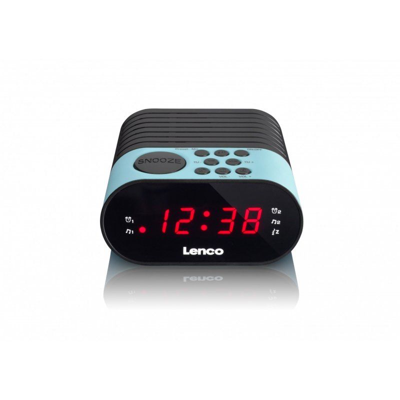 STOCK1 - Lenco CR-07 Horloge Noir, Bleu