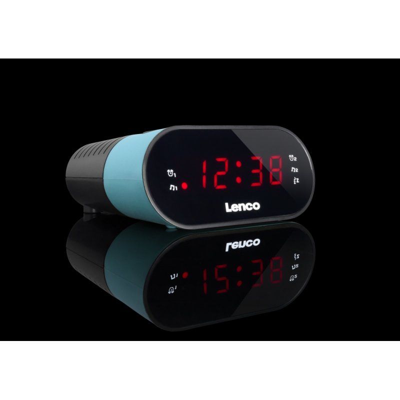 STOCK1 - Lenco CR-07 Horloge Noir, Bleu