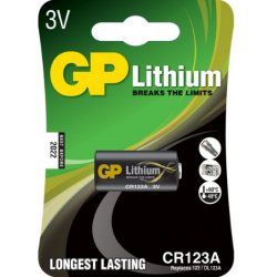 GP Batteries Lithium CR123A Single-use battery