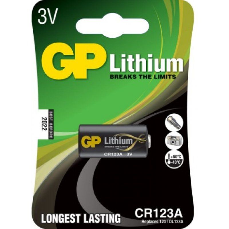 GP Batteries Lithium CR123A Single-use battery