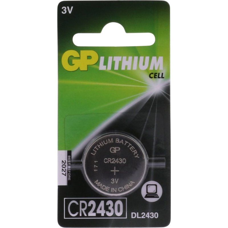 GP - Pack de 1 pile bouton - Format CR2430