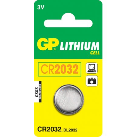 GP Batteries Lithium Cell CR2032 Batterie à usage unique