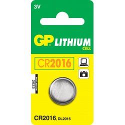 GP - Pack de 1pile bouton - CR2016