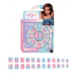 WOW Generation - Set Of 24 Adhesive Nails (WOW00019-314-CDU)