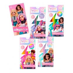 WOW Generation - 48 Coloured Pencils With Notebook (WOW00044-053)