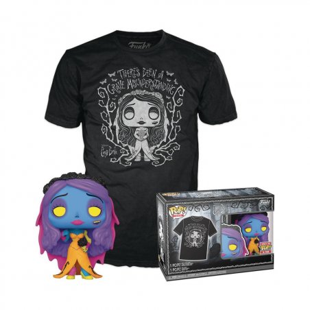 CORPSE BRIDE - Booble Head POP N° 1370 - Emily (BLKLT) T-shirt (XL)