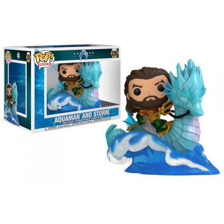 AQUAMAN 2 - POP Ride DLX N° 295 - Aquaman et Storm