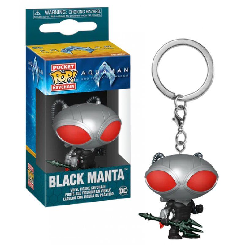 Funko Pocket Pop! Keychain: Aquaman and The Lost Kingdom - Black Manta
