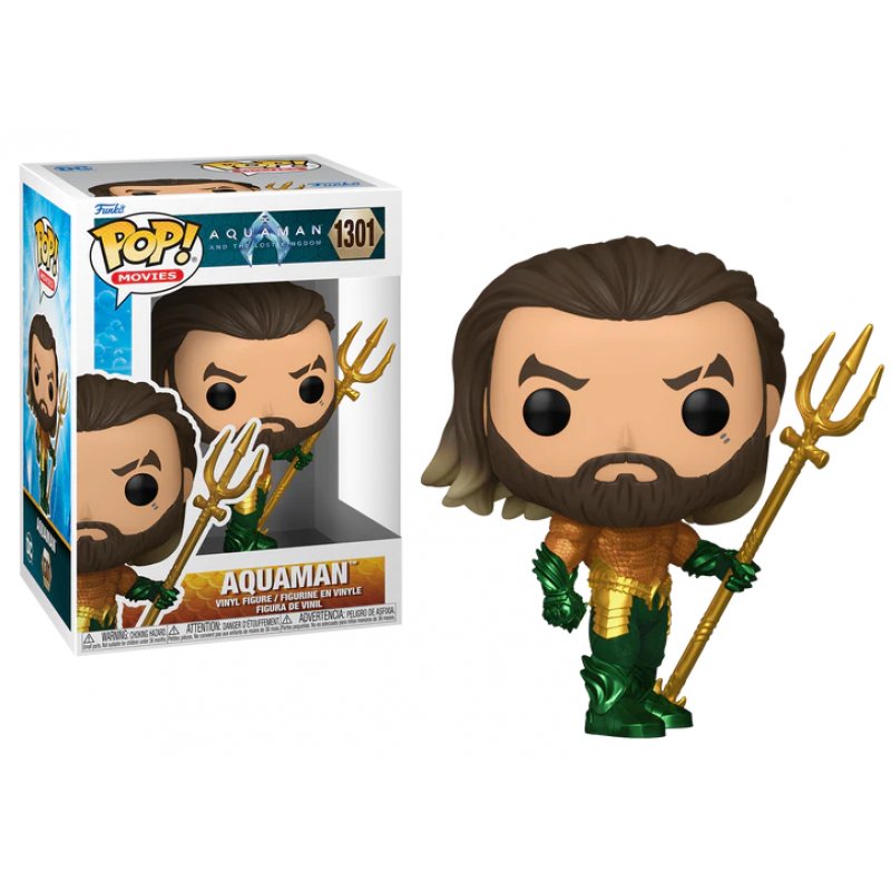 Funko Pop! Movies: Aquaman and The Lost Kingdom - Aquaman Hero Suit