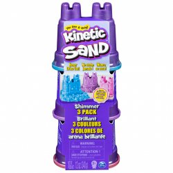 Kinetic Sand - Schimmer Sand 3er Pack (340 Gramm)