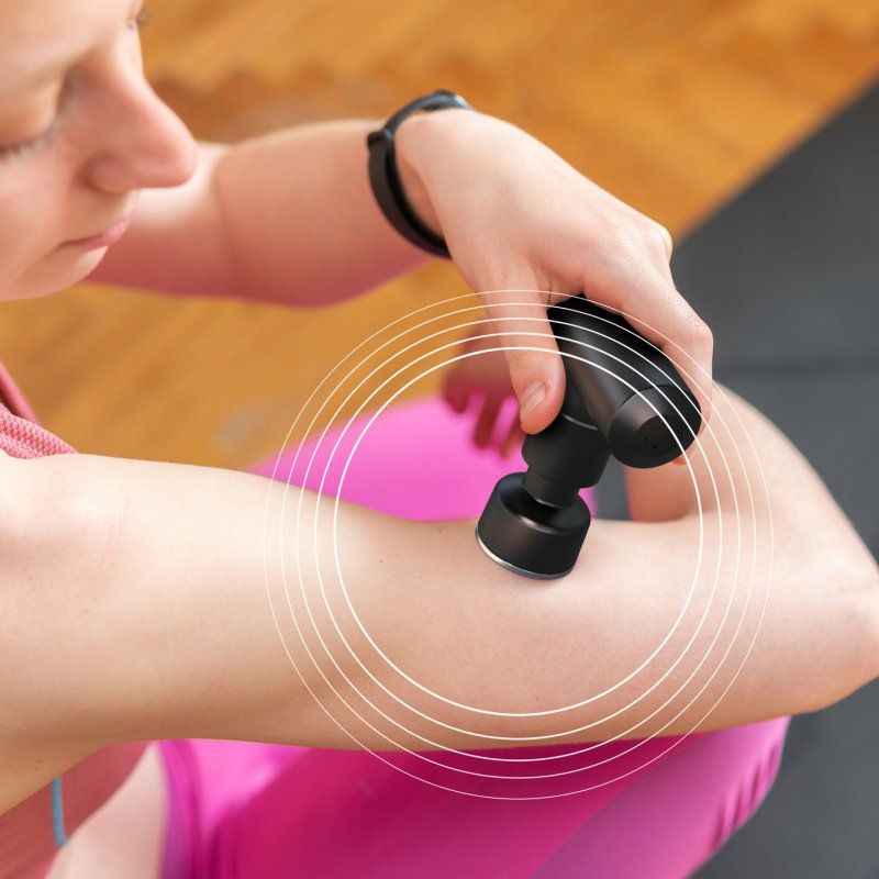 Homedics HHP-65GM MYTI Mini Massage Gun anthracite