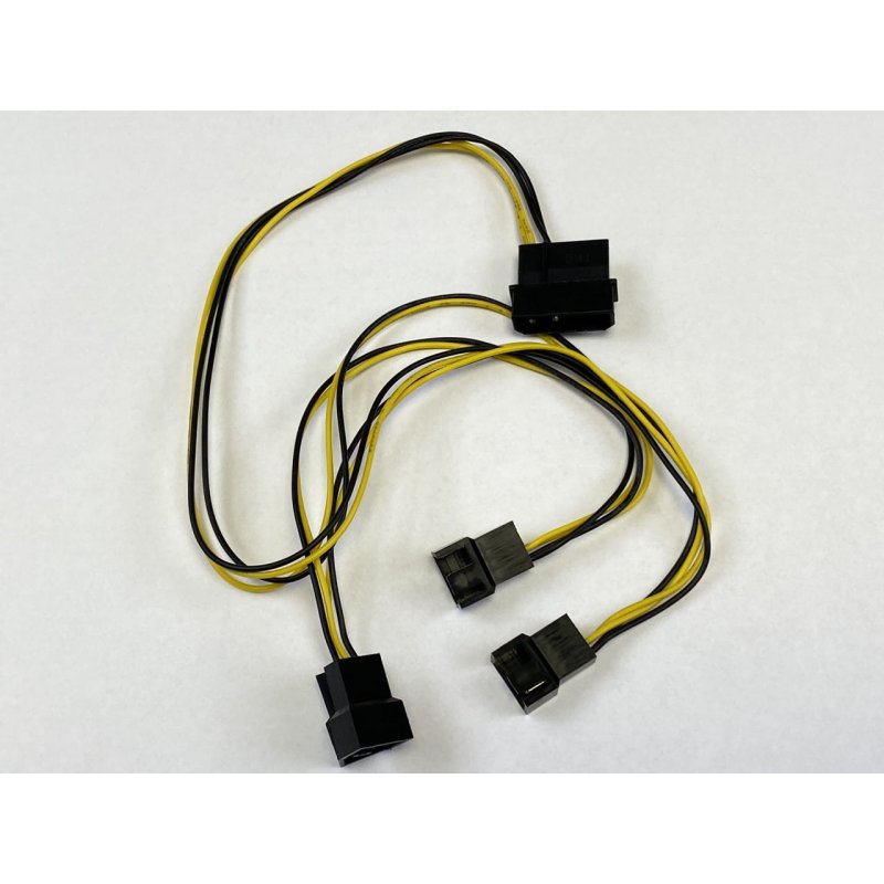 Phobya adaptor 4Pin Molex (12V) to 4x 4Pin PWM