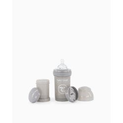 Twistshake - Anti-Colic Baby Bottle Pastel Grey 180 ml