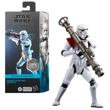 JEDI FALLEN ORDER -Rocket Launcher Trooper -Figurine Black Series 15cm