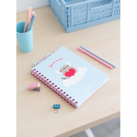 PUSHEEN - Notebook Intercalaires - Format A5