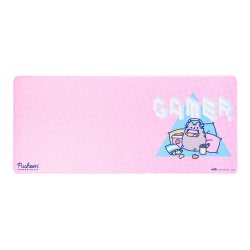 PUSHEEN - Gamer - Tapis de Bureau XL