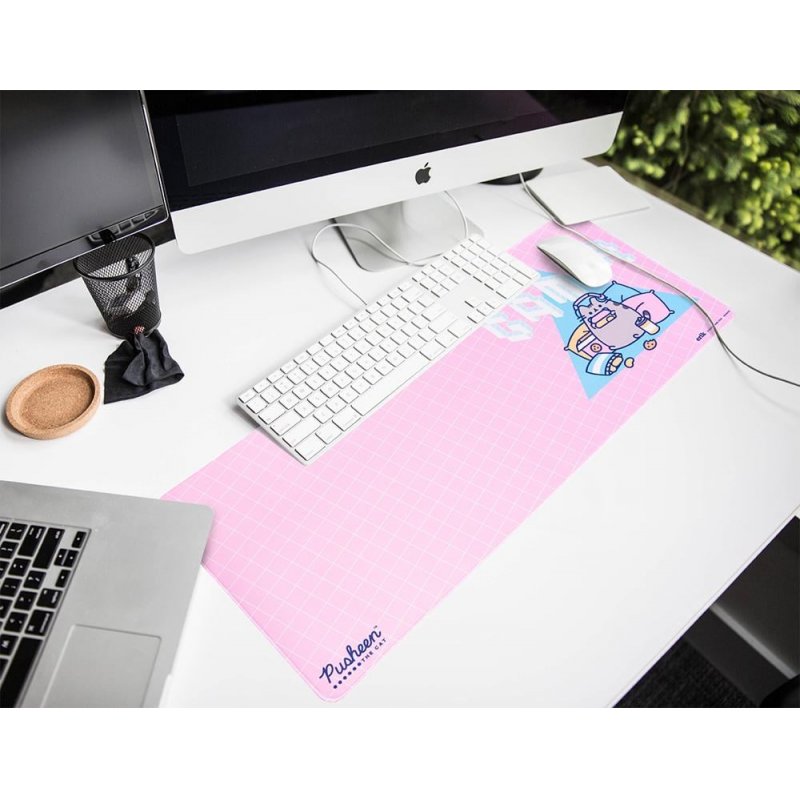 PUSHEEN - Gamer - Tapis de Bureau XL