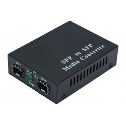 DUAL SPEED MEDIA CONVERTER 2 X SFP 1000M PORTS