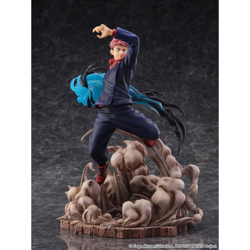 Jujutsu Kaisen statuette PVC SHIBUYA SCRAMBLE FIGURE 1/7 Yuji Itadori 31 cm