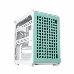 Cooler Master QUBE 500 Flatpack Macaron Edition Midi Tower Crème, Couleur menthe, Rose